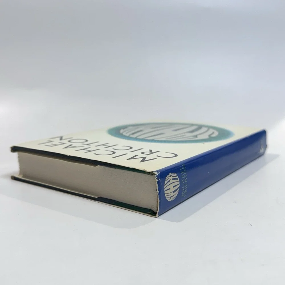 Sphere by Michael Crichton 1987‎ Knopf USA HC w DJ Book Novel in LNC